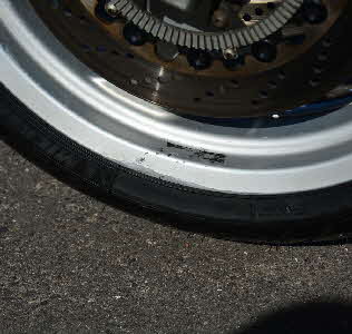 24 Damage to Front Rim